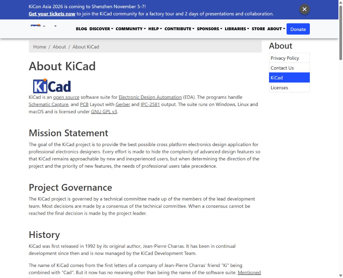 KiCad · 원문 페이지 캡처